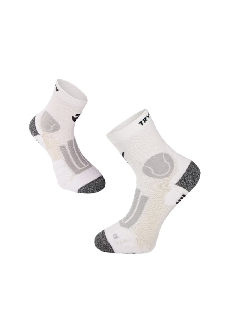 Try To Fly Sosete pentru tenis Microlon White