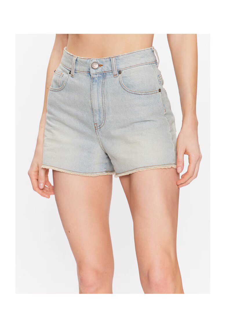 Twinset Blugi scurti femei - albastru deschis