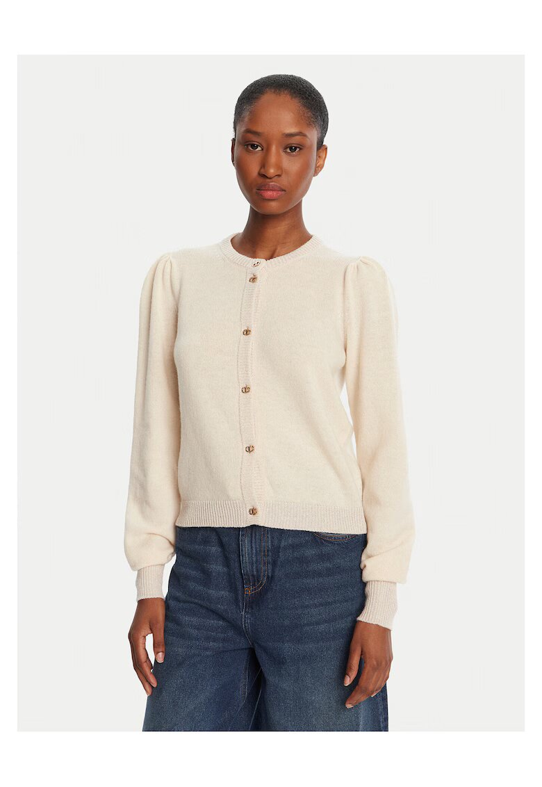 Twinset Cardigan dama bej - pulover elegant
