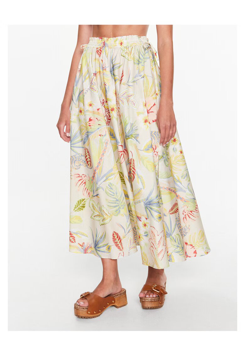 Twinset Fusta midi dama colorata -