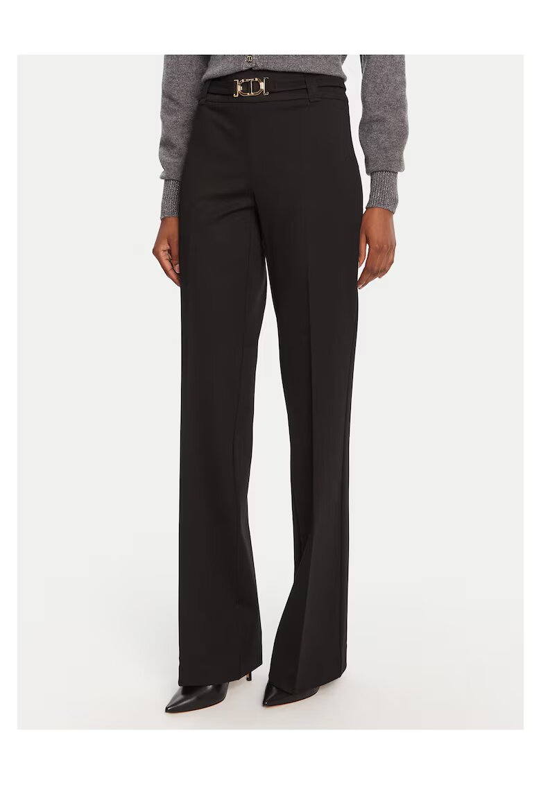 Twinset Pantaloni dama negru - stofa