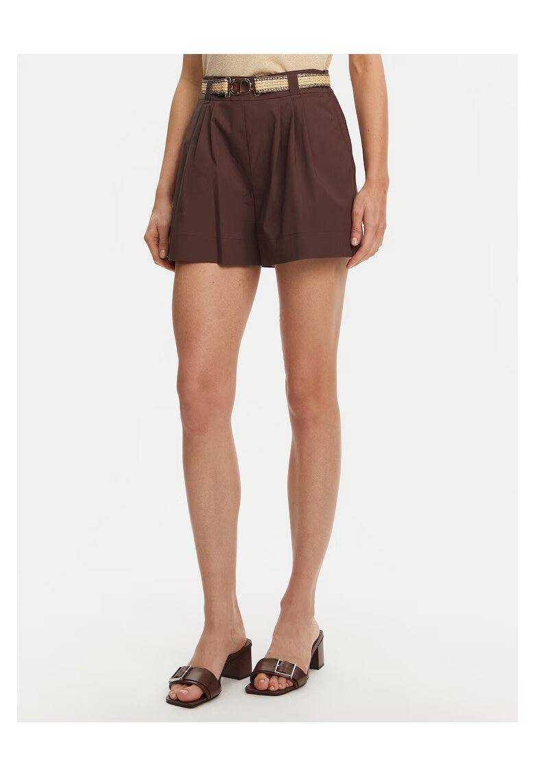 Twinset Pantaloni scurti dama - maro