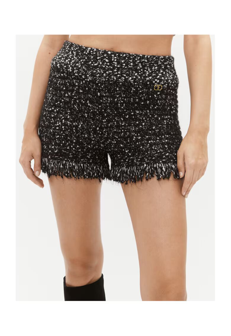 Twinset Pantaloni scurti dama negru