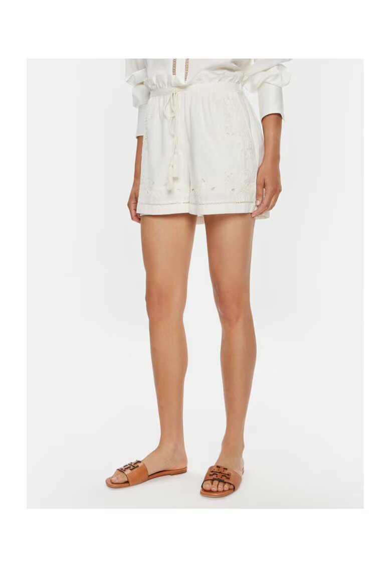 Twinset Pantaloni scurti pentru dama albi