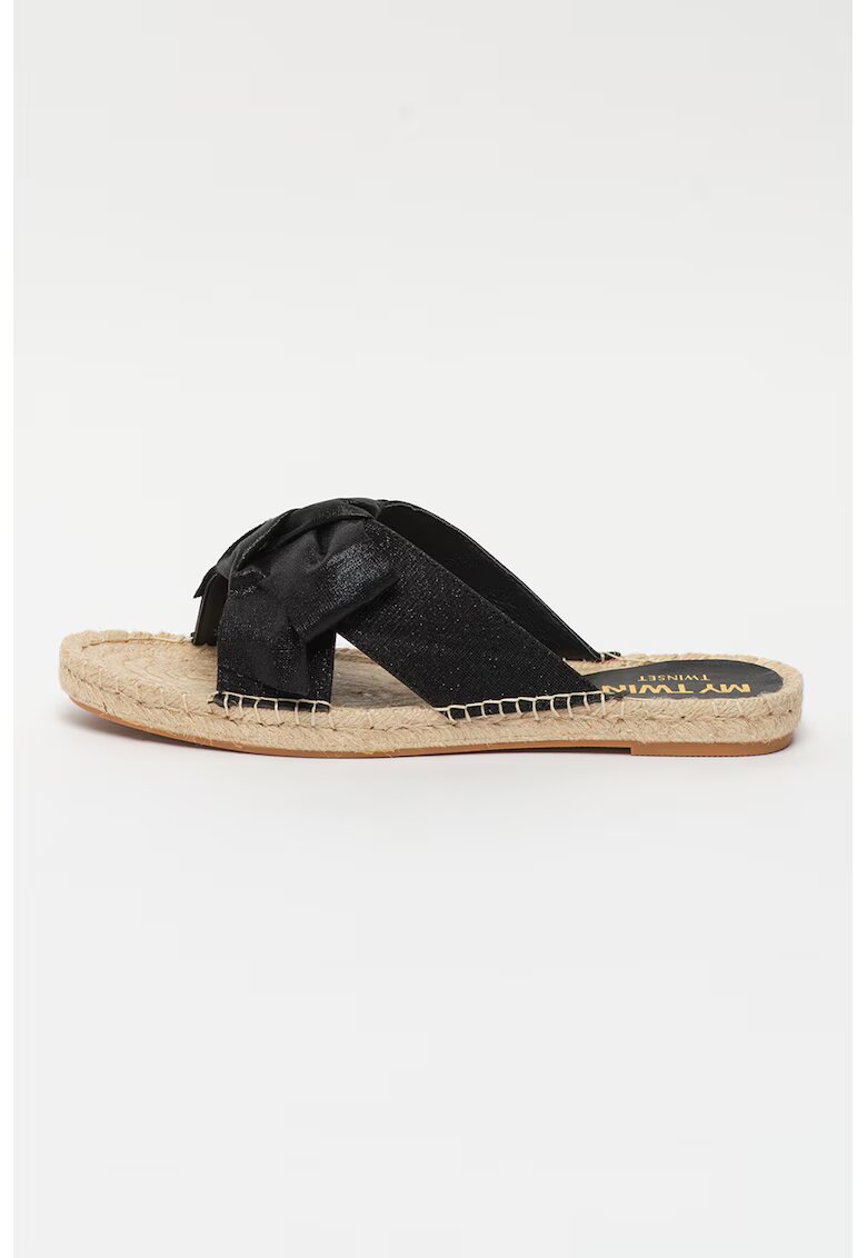 Twinset Papuci tip espadrile