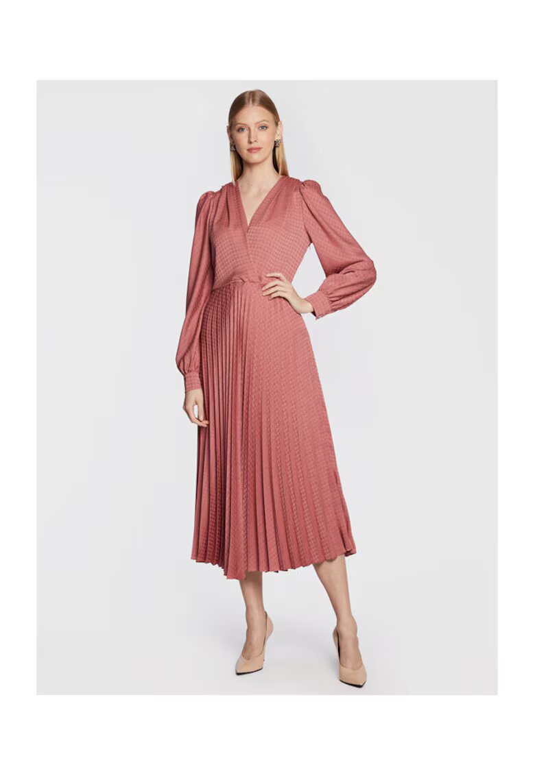 Twinset Rochie casual de dama roz -