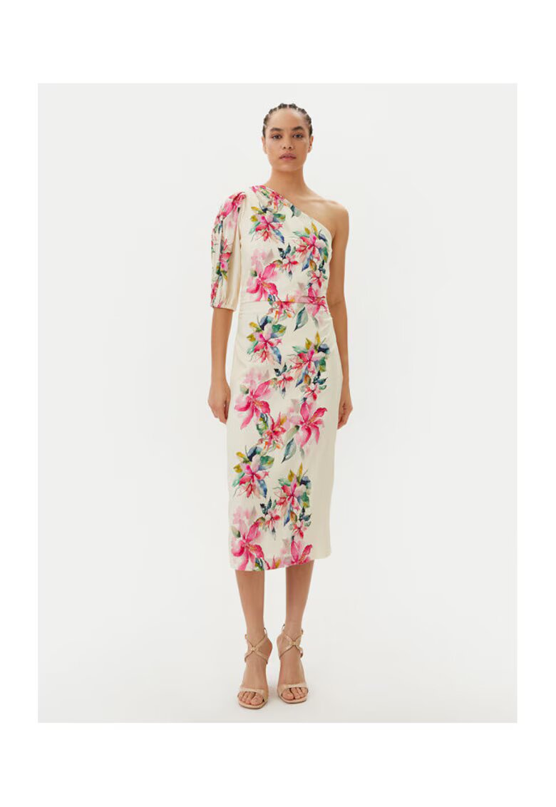 Twinset Rochie de vara - alba - femei