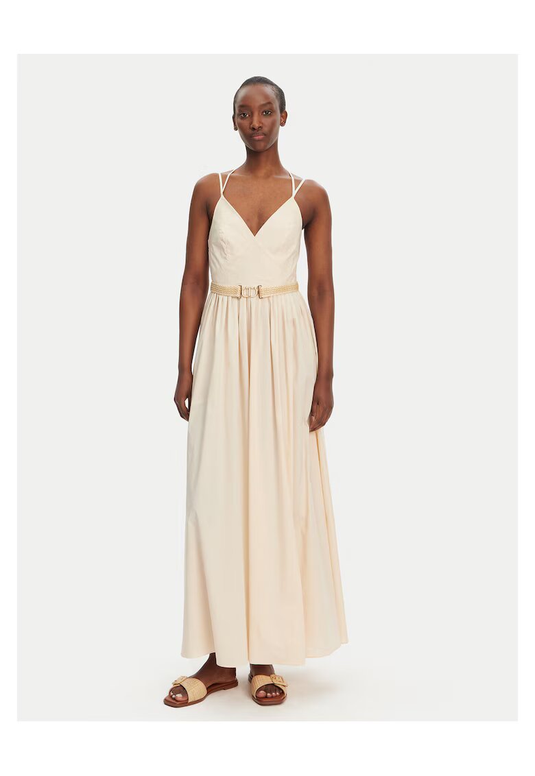 Twinset Rochie de vara dama roz -
