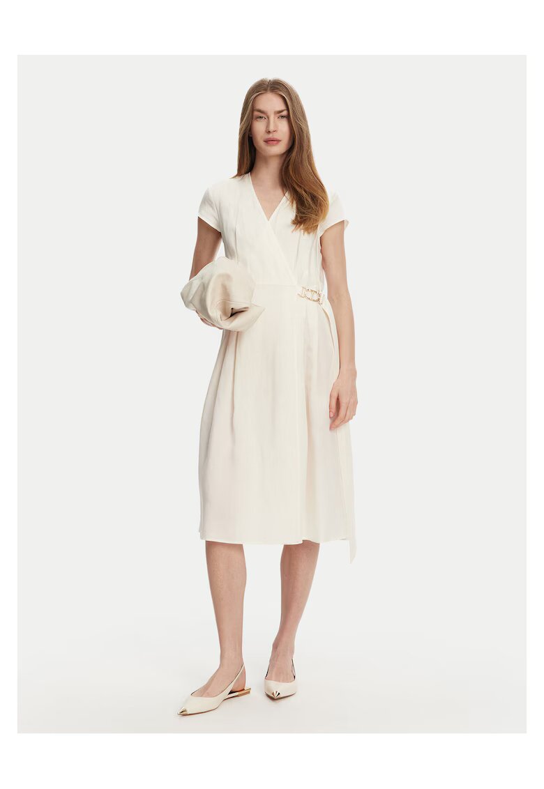 Twinset Rochie de vara de dama ecru