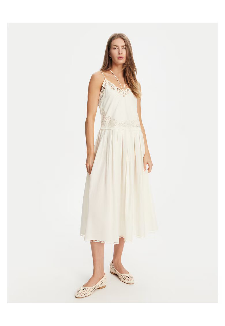 Twinset Rochie vara de dama ecru