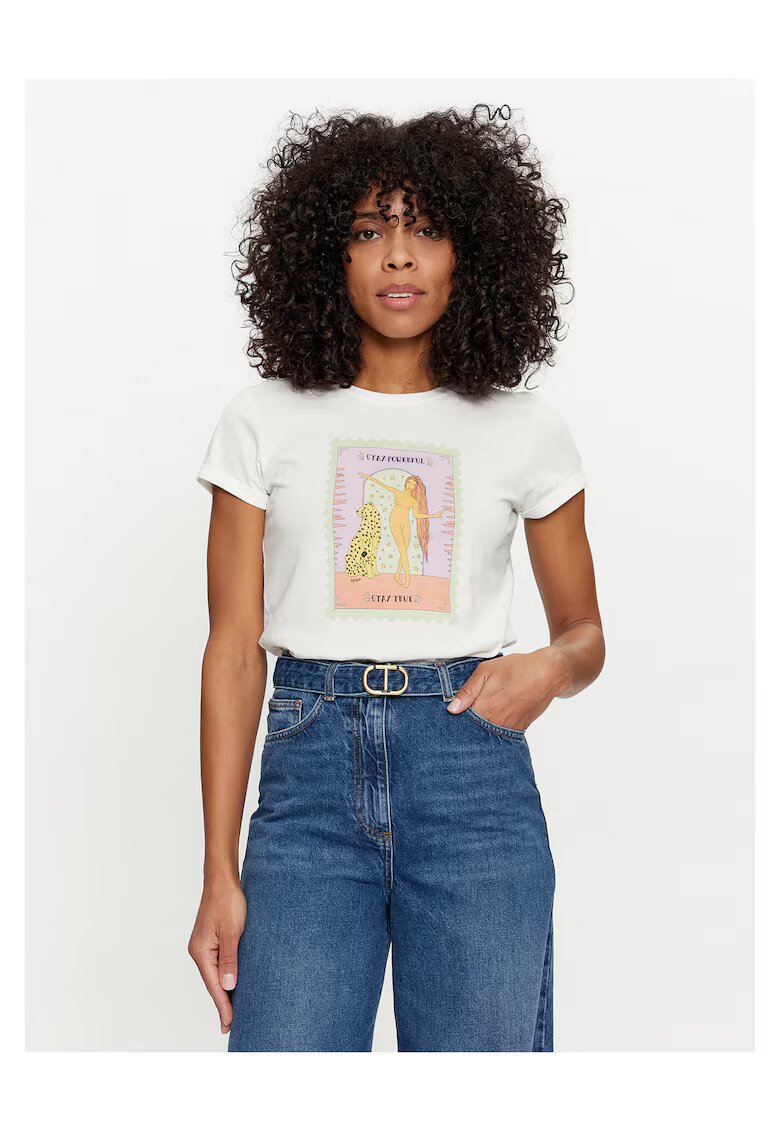 Twinset Tricou - Alb - Pentru dama