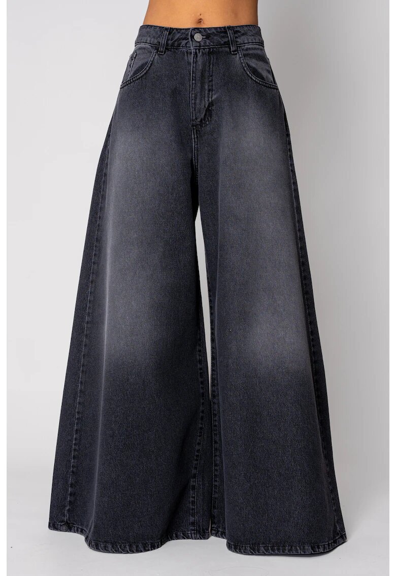 uFIT Blugi foarte largi Dark Grey 19524 - Gri inchis