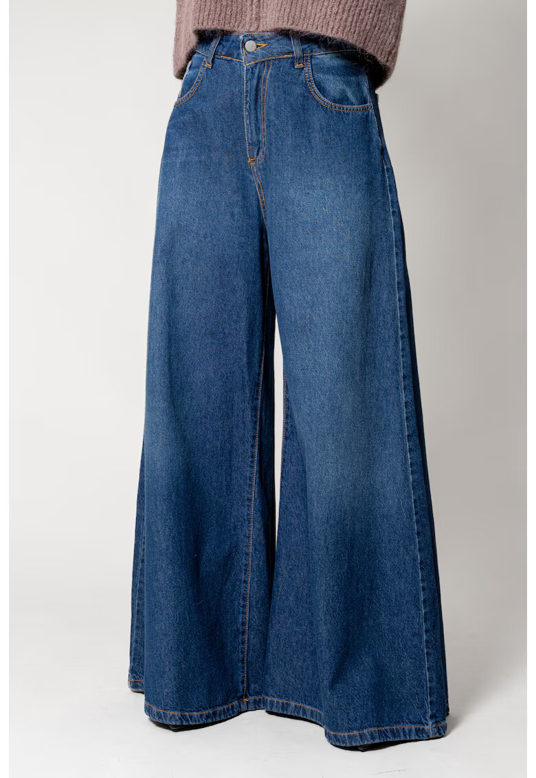 uFIT Blugi foarte largi din denim 18149