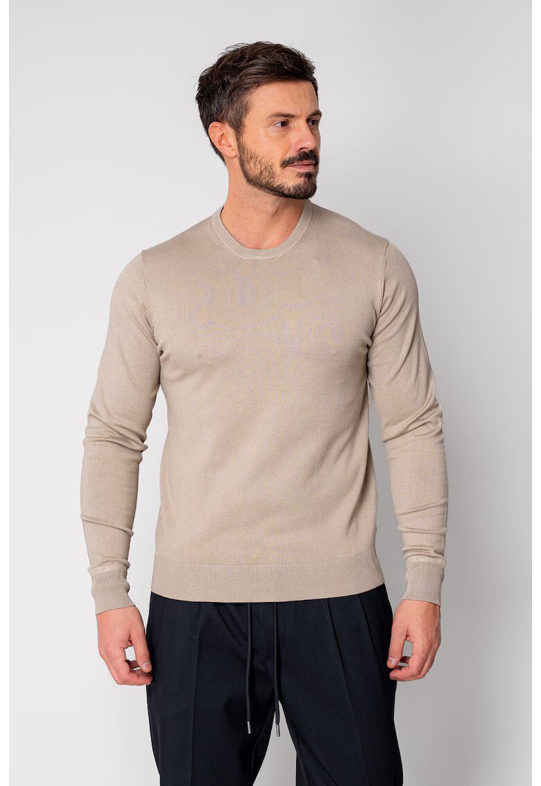 uFIT Pulover barbati Beige 19104 - Bej