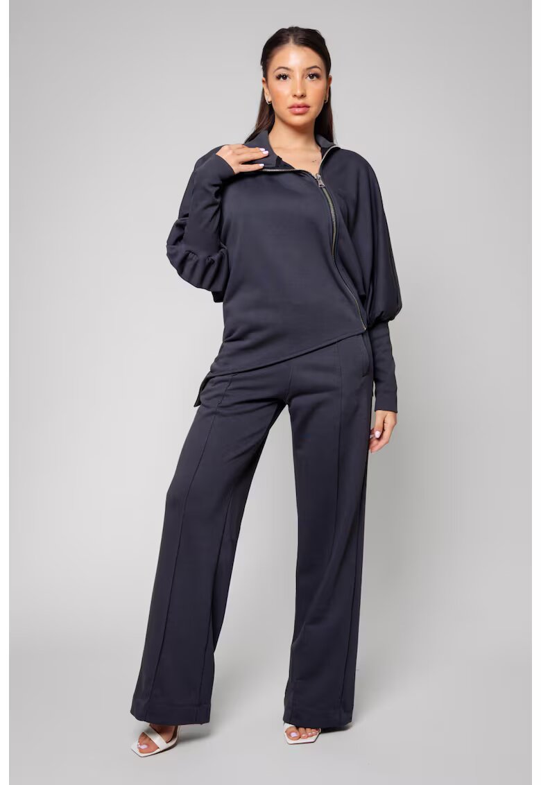 uFIT Set Mirou Jacheta cu fermoar si pantalon Grey Anthracite 14110 - Gri
