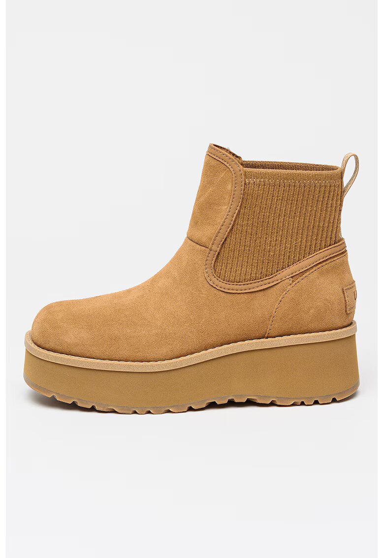 UGG Ghete Chelsea de piele intoarsa Cityfunc - Bej