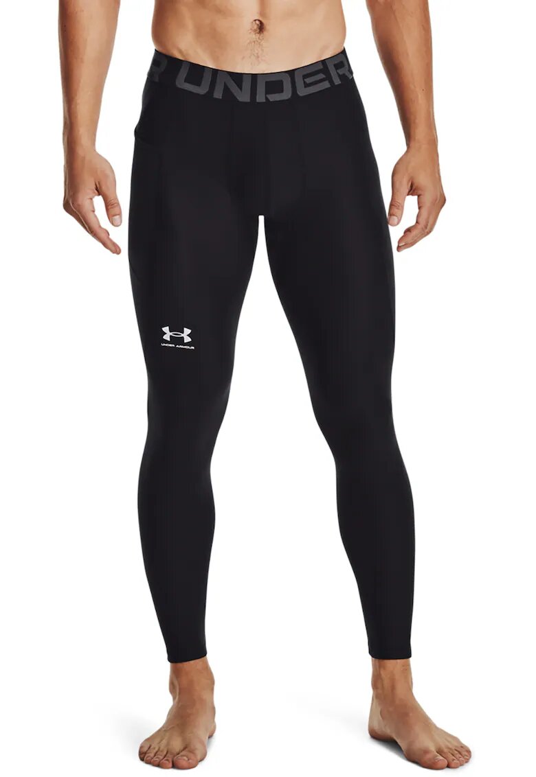 Under Armour Colanti de compresie pentru antrenament HeatGear® - Alb/Negru