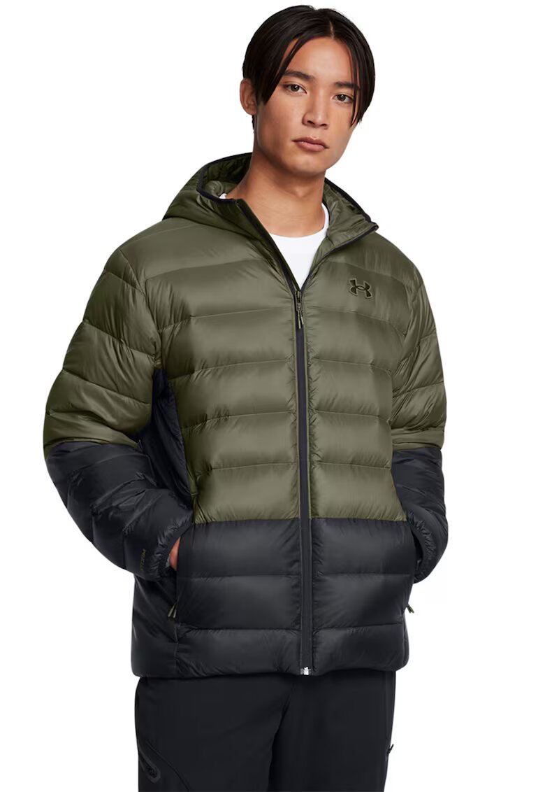 Under Armour Geaca cu umplutura de puf si gluga Legend - Negru stins/Kaki