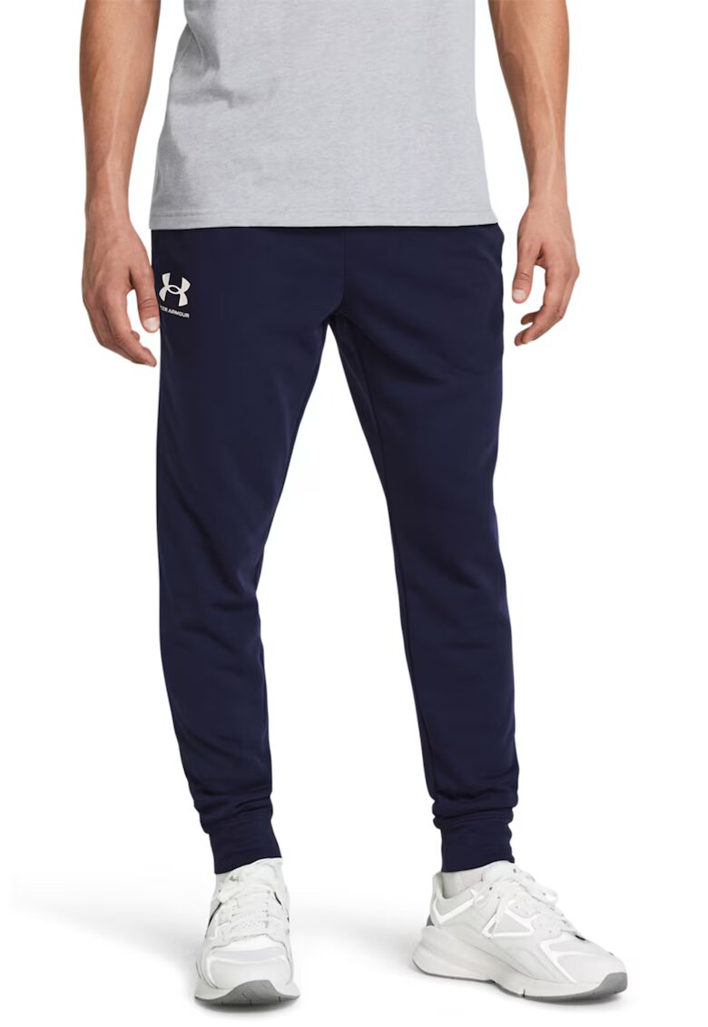 Under Armour Pantaloni pentru antrenament Rival - Albastru indigo