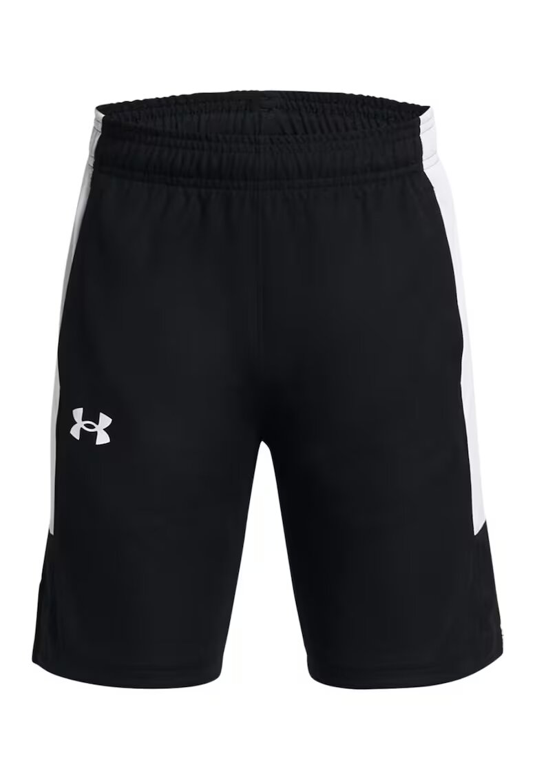 Under Armour Pantaloni scurti cu buzunare laterale - pentru baschet Baseline - Negru/Alb murdar