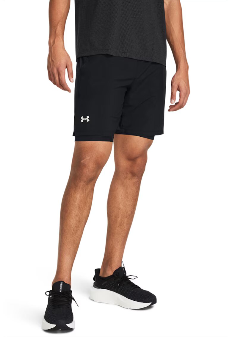 Under Armour Pantaloni scurti cu talie ajustabila - pentru alergare - Negru