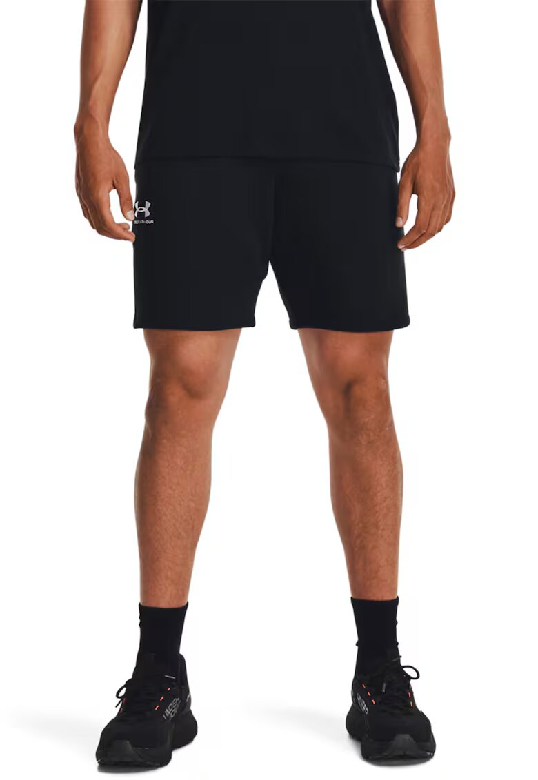 Under Armour Pantaloni scurti cu talie medie - pentru fitness - Negru