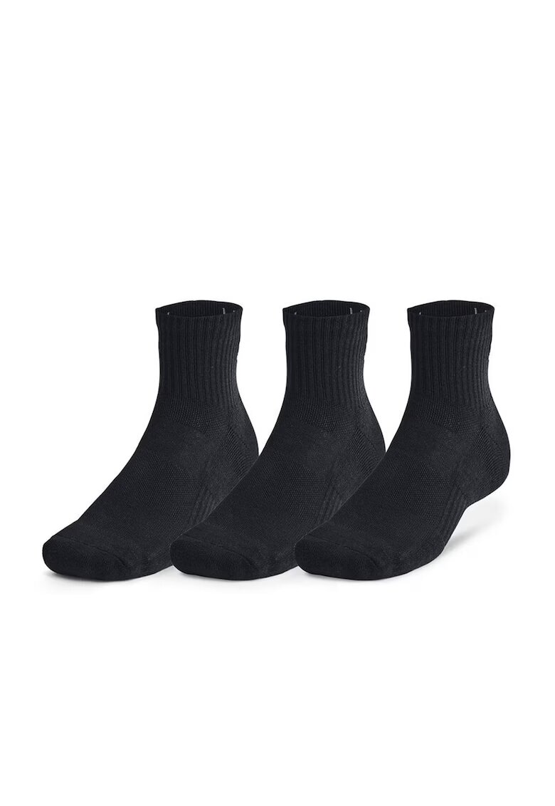 Under Armour Set 3 Perechi Sosete Training Quarter Barbati - Negru
