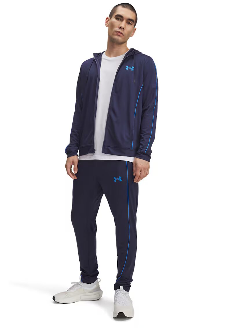 Under Armour Trening cu logo - pentru fitness - Albastru royal/Bleumarin