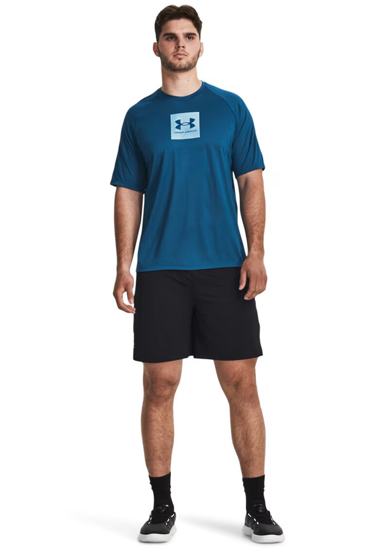 Under Armour Tricou barbati - 303440589 - Poliester - Albastru deschis/Albastru