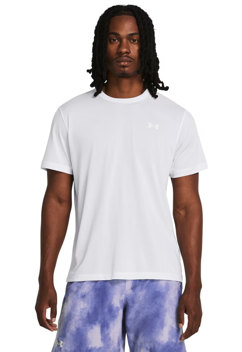 Under Armour Tricou pentru alergare Launch - Alb optic
