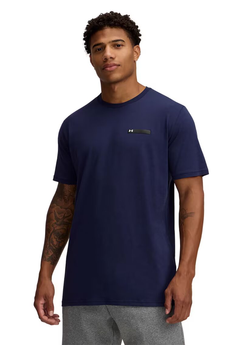 Under Armour Tricou relaxed fit cu logo discret - Bleumarin