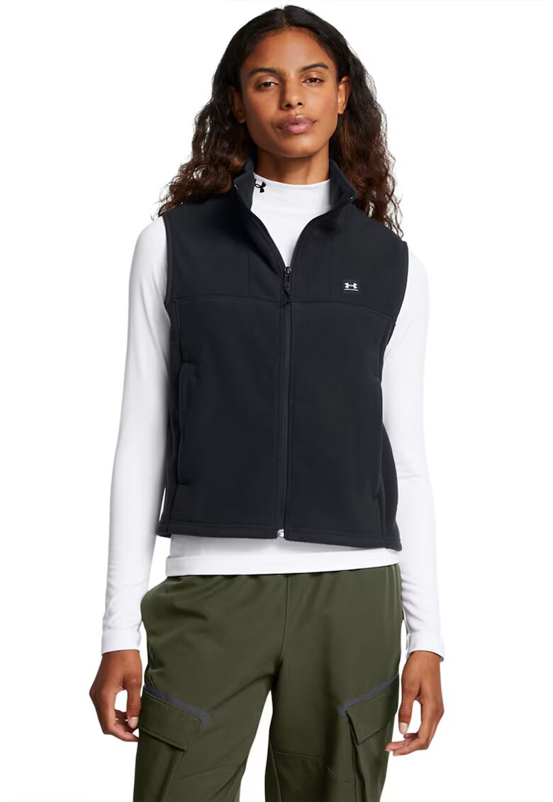 Under Armour Vesta cu fermoar - pentru trekking - Negru