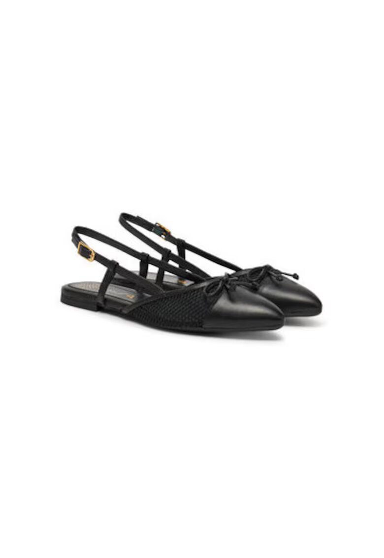 Unisa Sandale dama - AMALE_NTO_NFI - Piele naturala - Negru