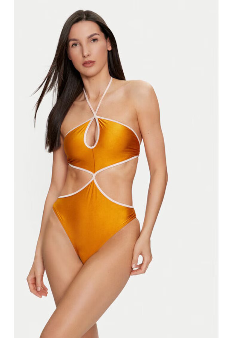 United Colors of Benetton Costum de baie dama - 304191091 - Nylon - Galben - Galben