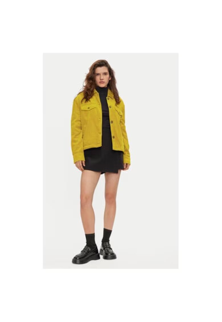 United Colors of Benetton Geaca dama - 304522550 - Bumbac - Galben - Galben