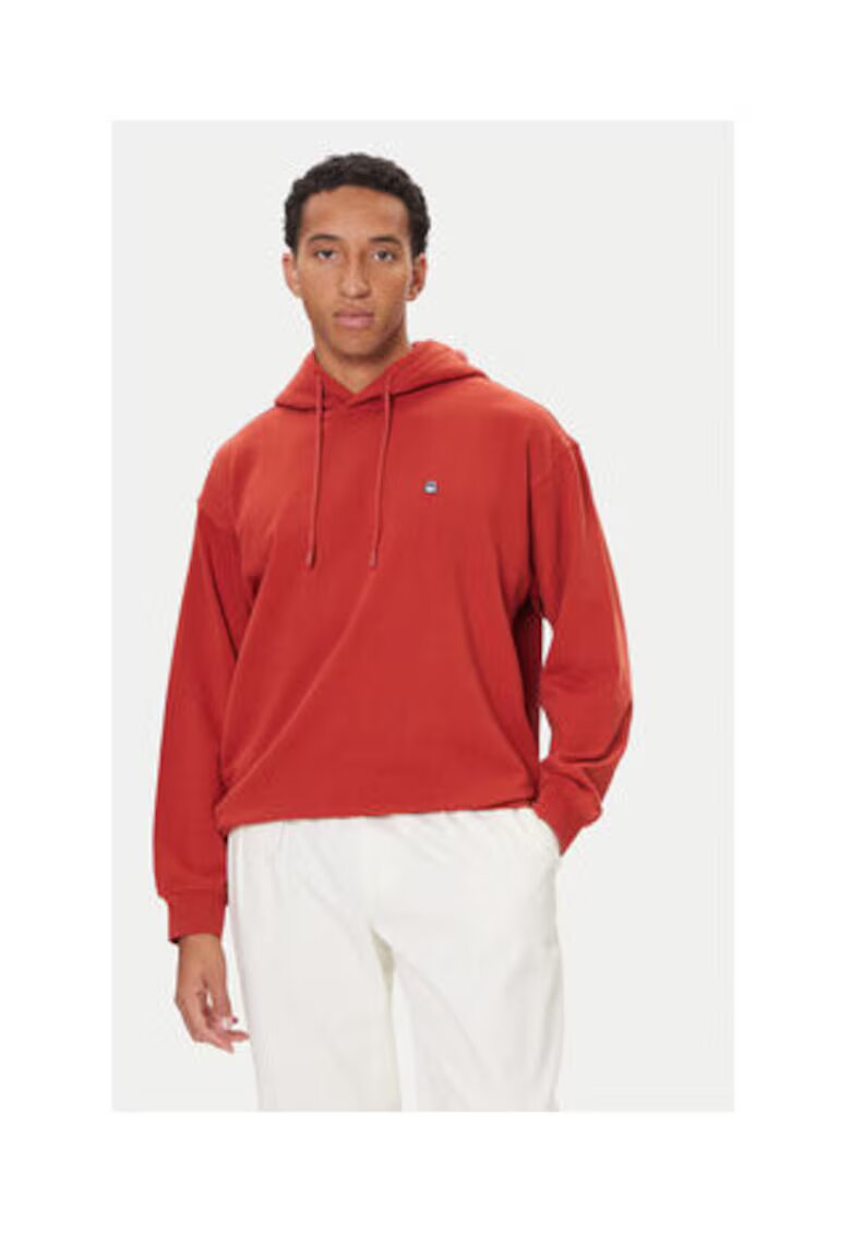 United Colors of Benetton Hanorac barbati - bordeaux - 100% bumbac organic -