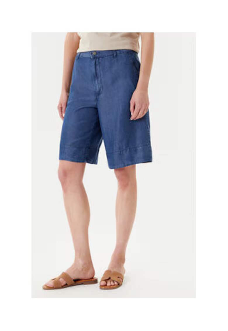 United Colors of Benetton Pantaloni dama - 100% lyocell - albastru