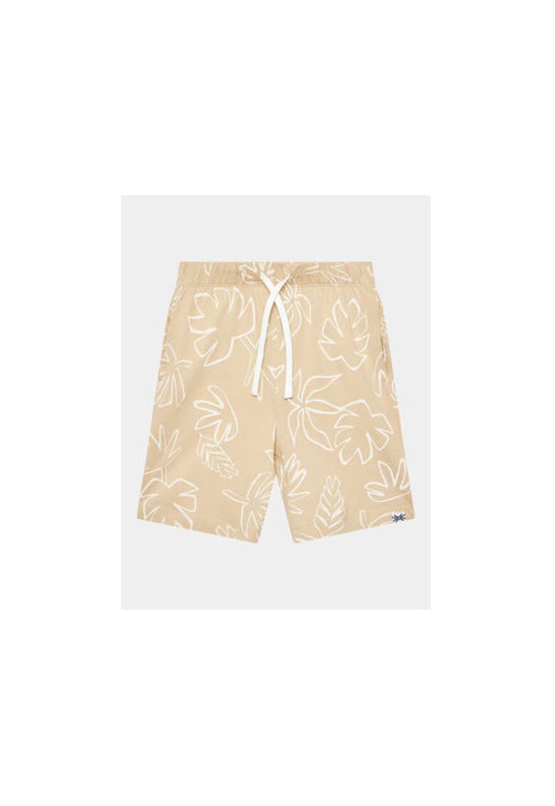 United Colors of Benetton Pantaloni scurti baieti - 302078004 - Bumbac - Bej - Bej
