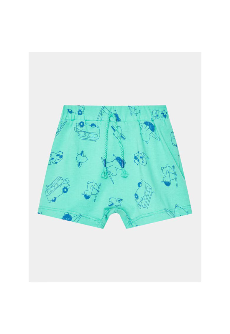 United Colors of Benetton Pantaloni scurti copii - 302101566 - Bumbac - Verde - Verde