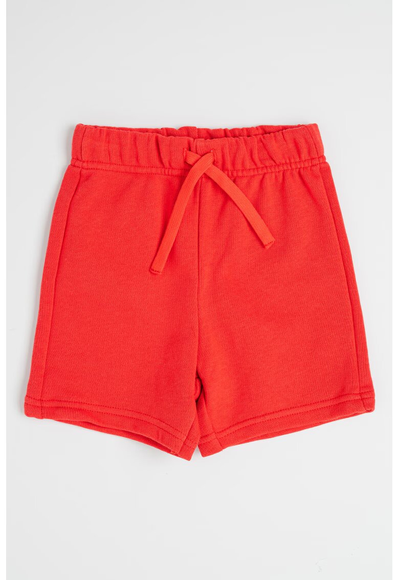 United Colors of Benetton Pantaloni scurti cu buzunar aplicat pe partea din spate - Rosu