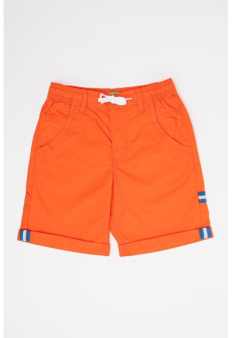 United Colors of Benetton Pantaloni scurti cu snur - Rosu vermillion