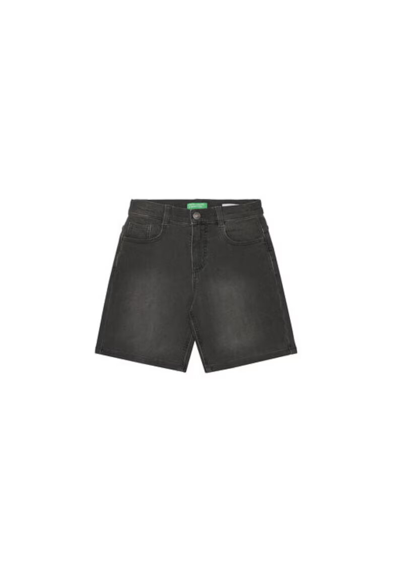 United Colors of Benetton Pantaloni scurti din denim baieti 44LGC9048 - Bumbac/Poliester - Gri - Gri