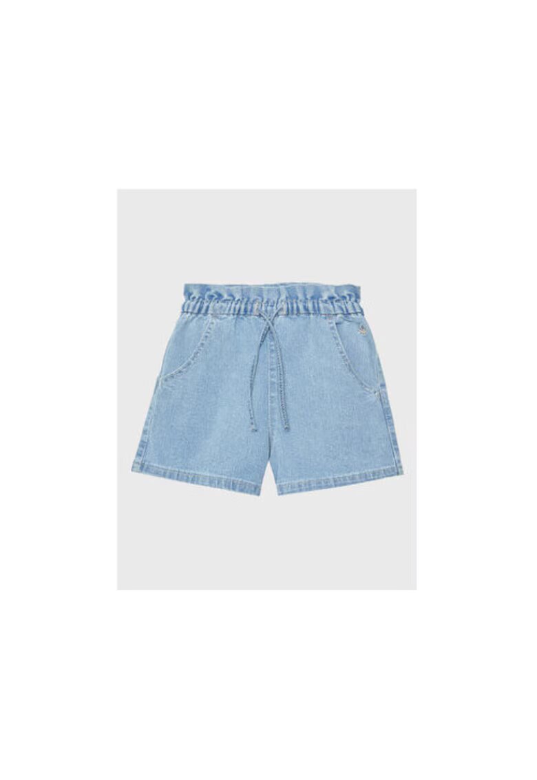 United Colors of Benetton Pantaloni scurti fete - 301772927 - Bumbac - Albastru - Albastru