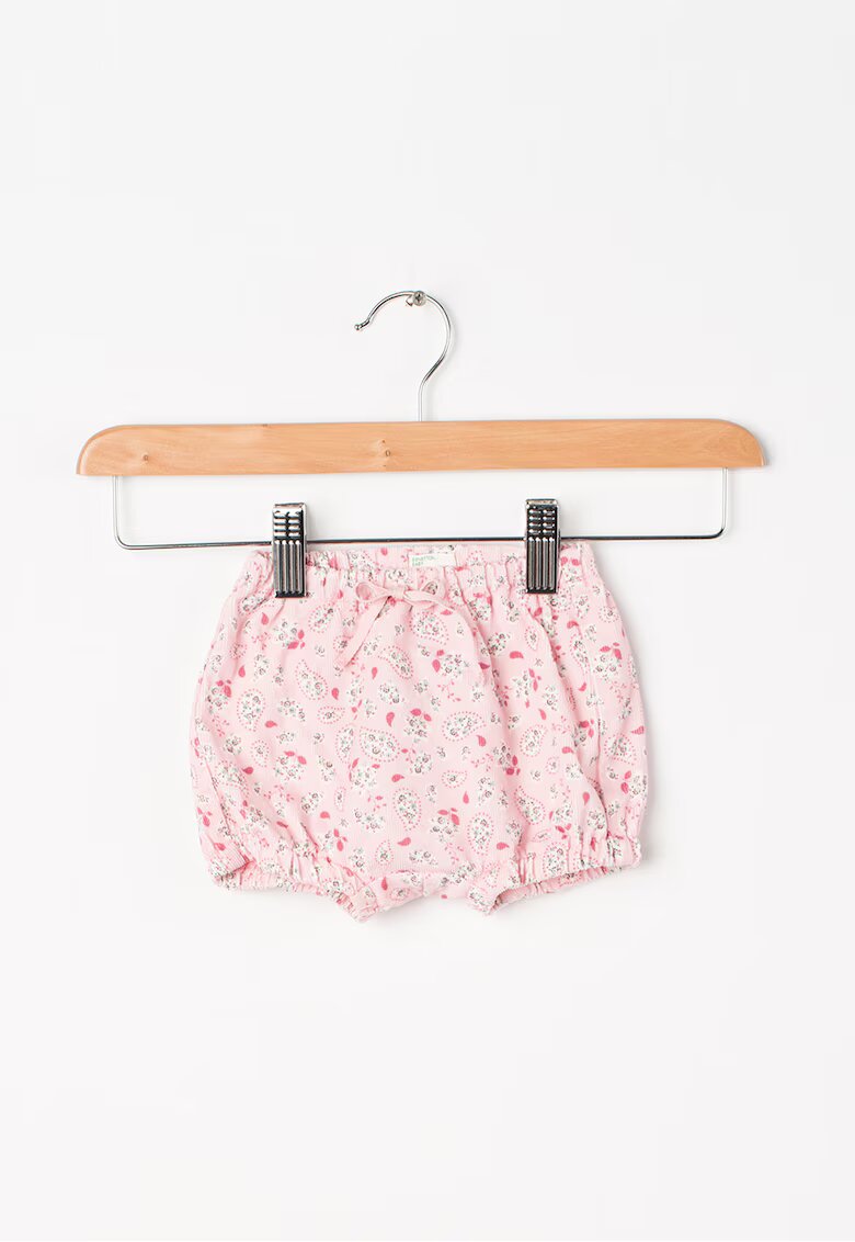 United Colors of Benetton Pantaloni scurti reiati cu imprimeu floral