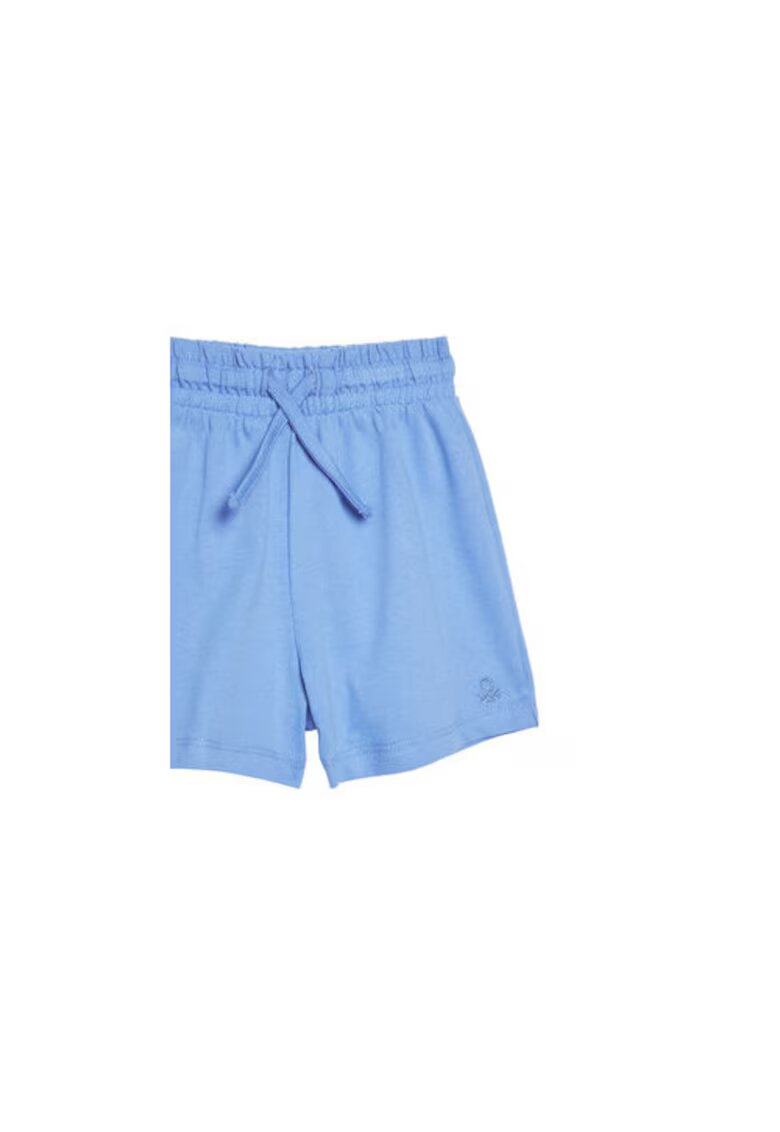 United Colors of Benetton Pantaloni scurti sport fete 3BL0G901T - Bumbac - Albastru - Albastru