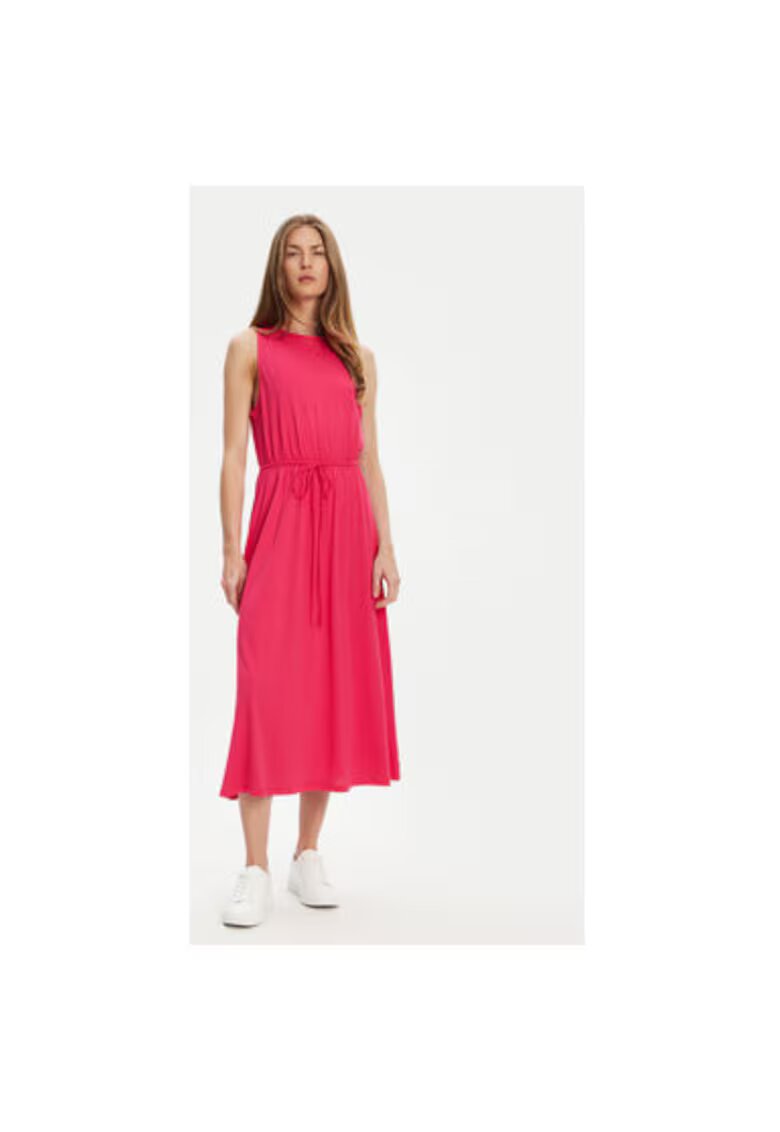 United Colors of Benetton Rochie cu decupaj pe partea din spate - Roz