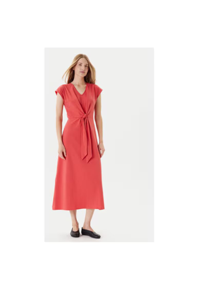 United Colors of Benetton Rochie cu detaliu cu nod - Roz