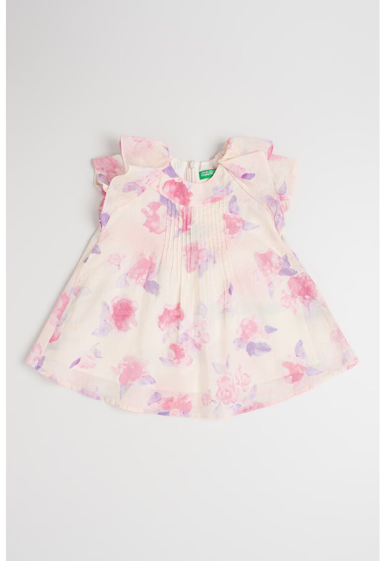 United Colors of Benetton Rochie cu imprimeu floral - Multicolor
