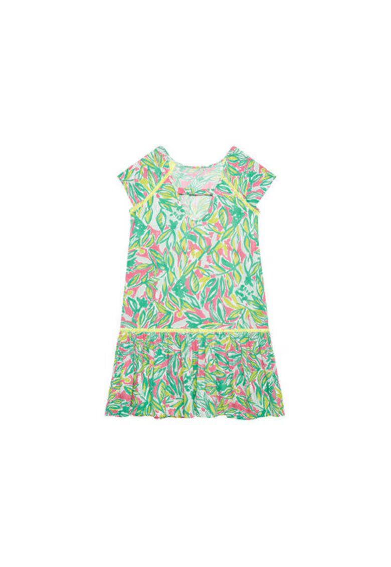 United Colors of Benetton Rochie de vara fete 4UIACV03G - Viscoza - Multicolor