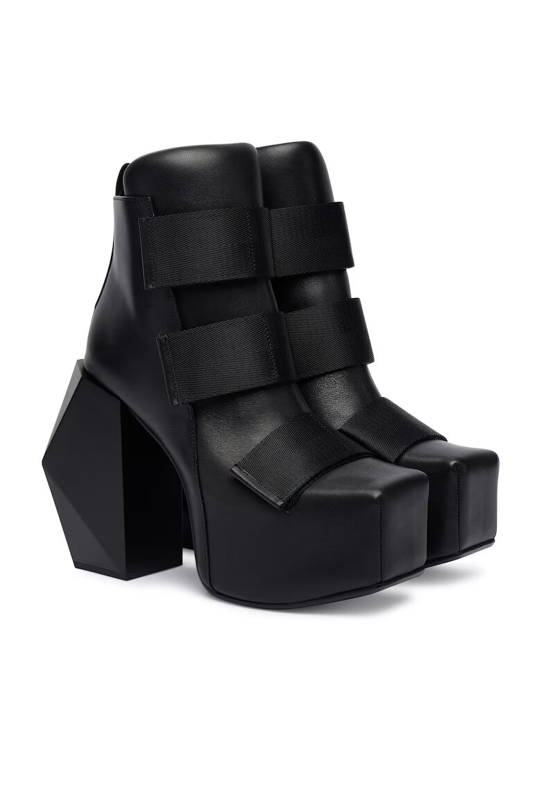 United Nude Botine dama 109420116 - Piele naturala - Negru